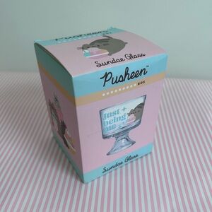 Pusheen Pastel “Just Being Me” Sundae Glass NIB